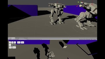 top-down mech shooter