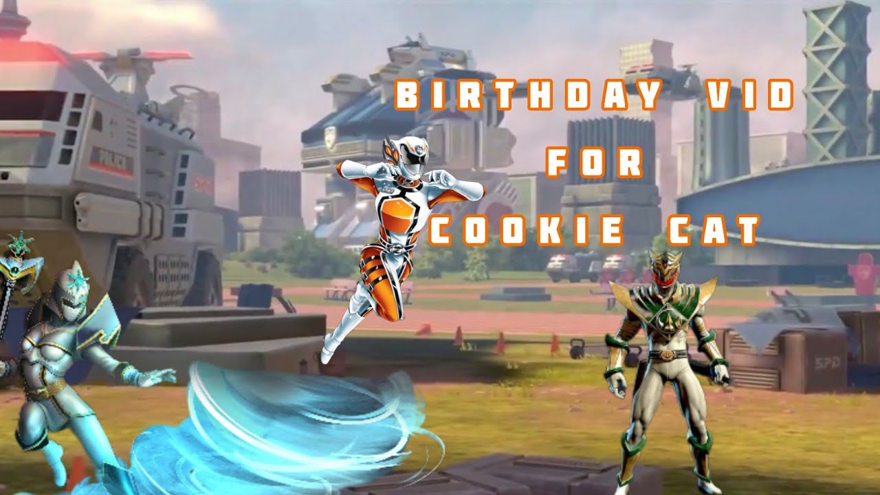 Power Rangers Legacy Wars birthday vid for Cookie Cat featuring Kat ...