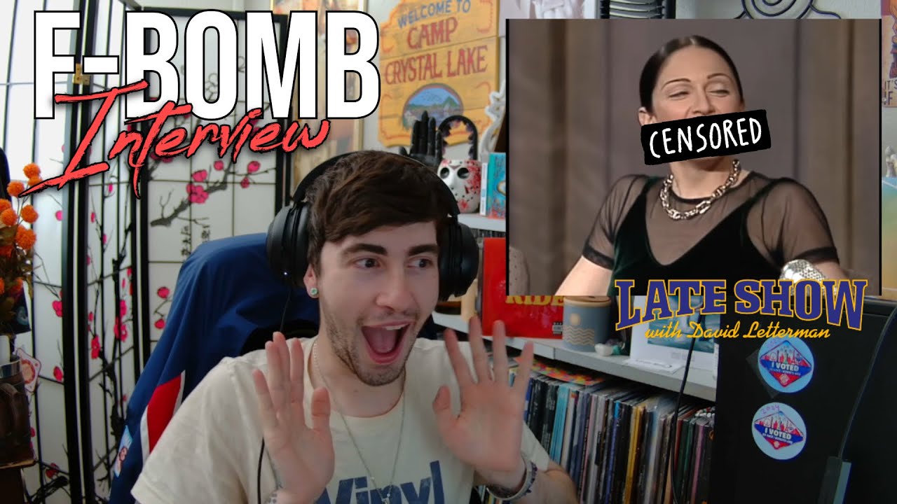 Madonna's Infamous F-Bomb Interview REACTION (31 Years Ago TODAY!) | Madonna On David Letterman