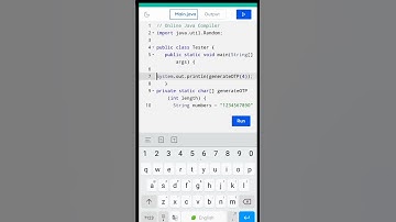 4 pin OTP generate in java