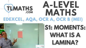 A-Level Maths: S1-04 Moments: What is a Lamina?