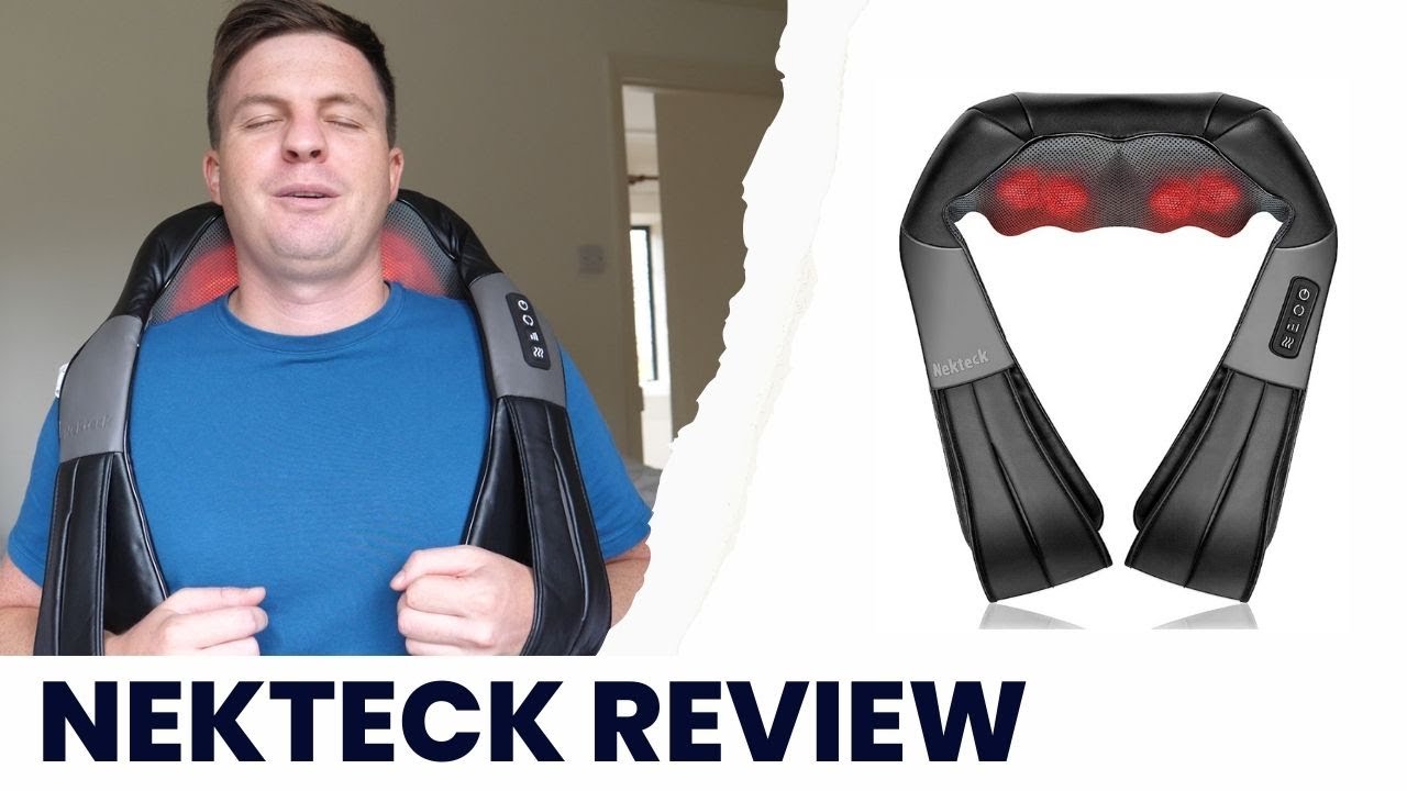 Nekteck Kneading Massager - Unboxing & Hands-On REVIEW - Jord Reviews