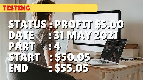 $55.05 PROFIT $5.00 | 31 may 2021 part 4 | Free Binary Bot Deriv Simple Strategy Trading Profitable