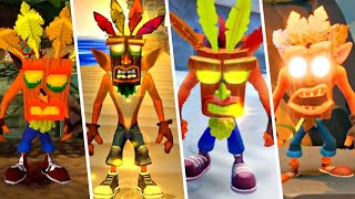 Evolution of Aku Aku Invincibility in Crash Bandicoot Games (1996 - 2020) screenshot 1