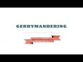 Gerrymandering and Redistricting Concepts
