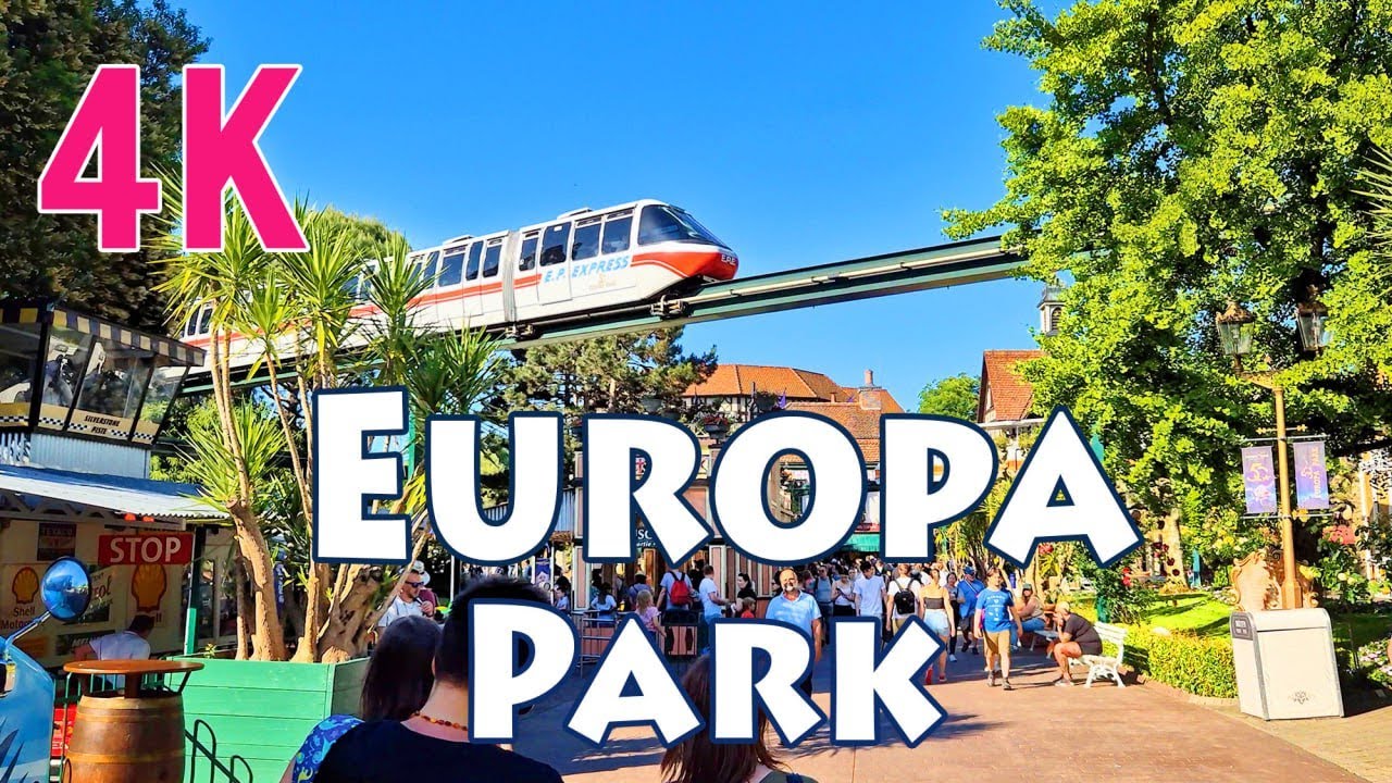 Исследуем Европа-парк 2025 /4K / Германия / Захватывающие и потрясающие аттракционы / Часть 2