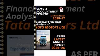 Financial Statement Analysis, Class 12 Accountancy Project for FY 2025-26 Academic Session 2026-27