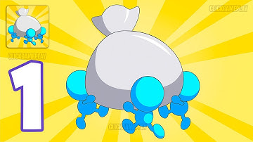 Garbage Collectors Gameplay Walkthrough Part 1 - Tutorial Pick Up Clean The Trash (Android,iOS)