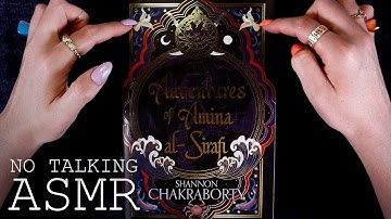 ASMR Book Tingles (🎧 NO TALKING | Tracing, Tapping, Page Turning)