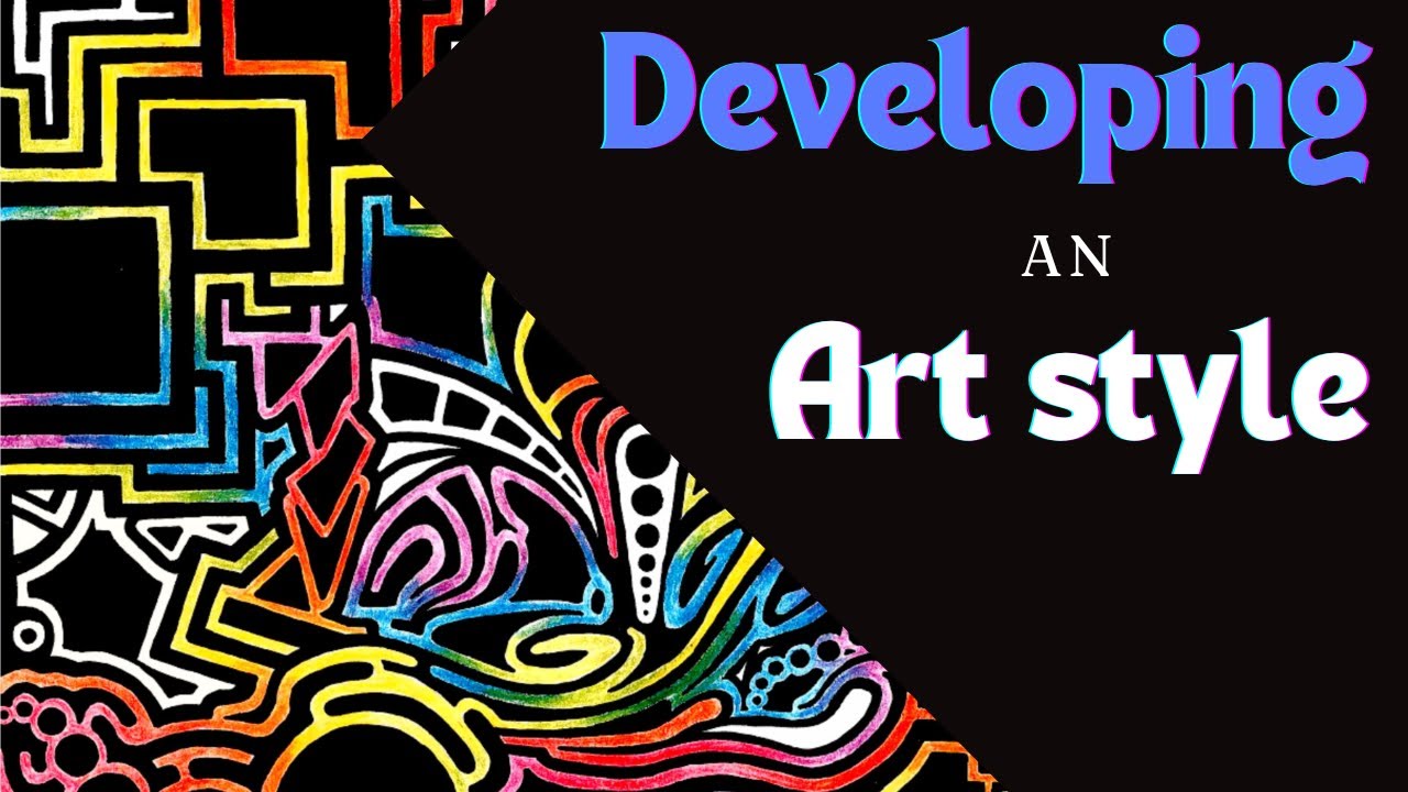 The story of how I developed my art style - YouTube