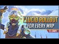 1 LUCIO ROLLOUT for EVERY MAP ft. Eskay