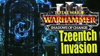Tzeentch Invades The Empire in Shadows of Change DLC, and The Legendary Hero will STOP it
