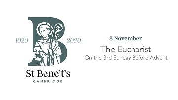 The Eucharist on the Third Sunday before Advent (Remembrance Sunday)