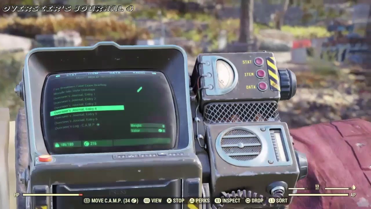 THE OVERSEER´S JOURNALS Fallout 76 Holostories 1 YouTube