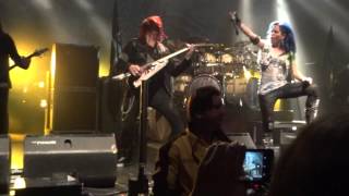ARCH ENEMY = AS THE PAGES BURN LIVE @ LONDON THE FORUM 12/18/2014