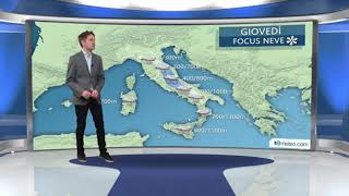 Italia bersaglio del ciclone mediterraneo: neve, pioggia e vento