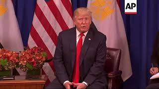Trump Meets Egypt's President, Talks Health Care