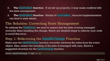 Solving the TypeError: Cannot read property 