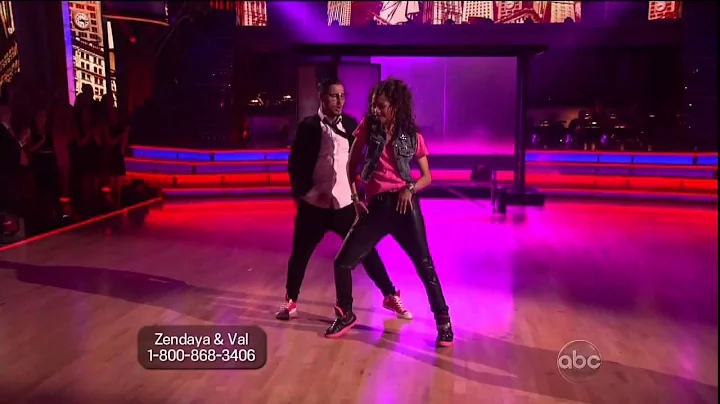 Zendaya & Valentin Chmerkovskiy - Hip-hop - Dancin...