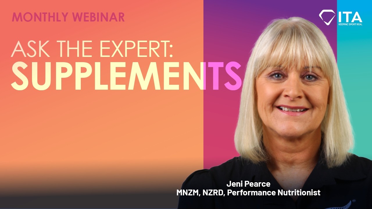 2026 Monthly webinar - Ask the Expert: Supplements - YouTube