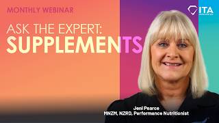 2026 Monthly webinar - Ask the Expert: Supplements