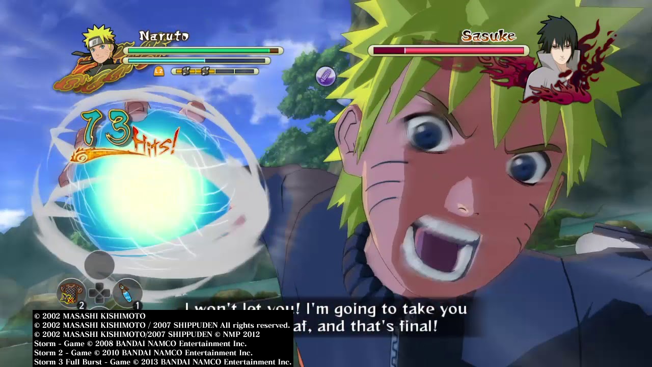 NARUTO SHIPPUDEN Ultimate Ninja STORM Naruto V Sasuke S rank