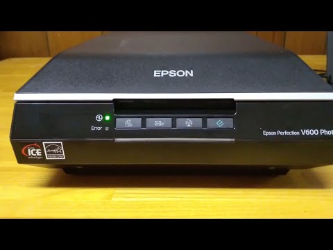 Epson Perfection V600 scanner blogger review