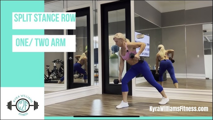 5 Ways To Master Split Stance Rows With Kyra 2024