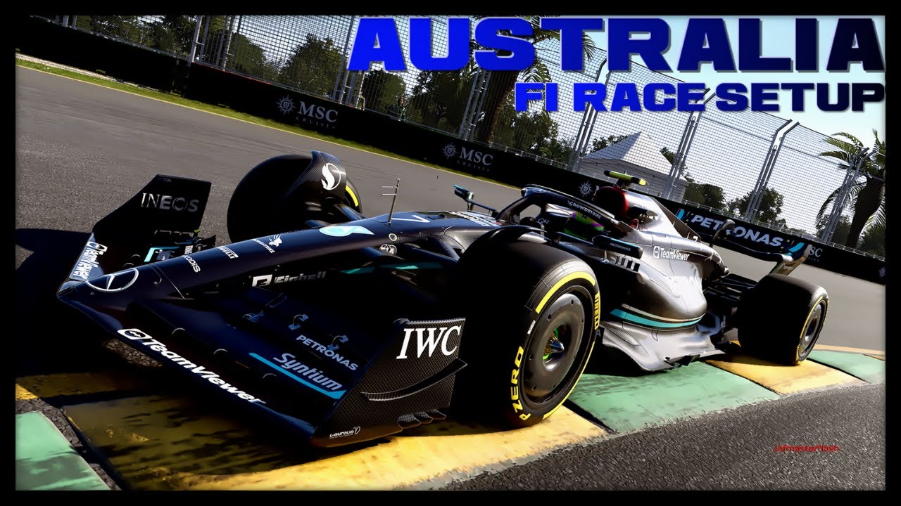2023 Update: F1 22 Australia Setup for Wheel and Pad