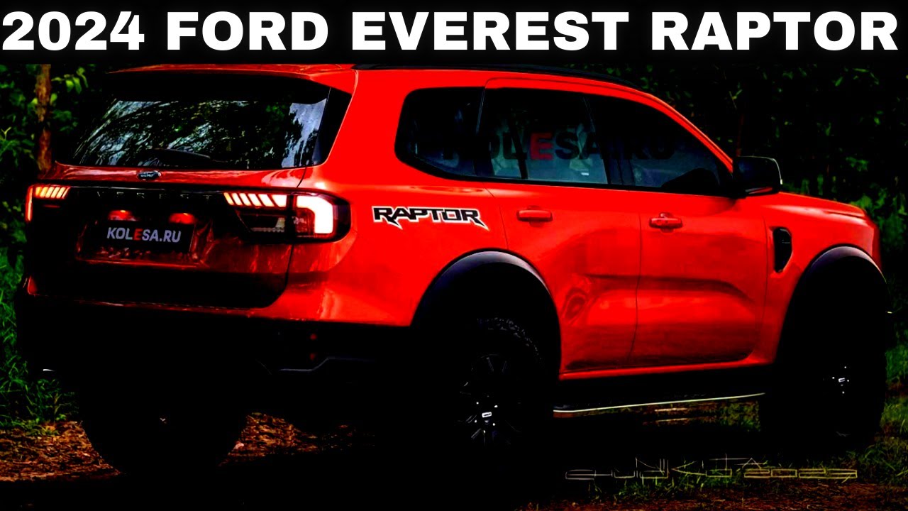 Perfect, New 2024 Ford Everest Raptor Rendering Everything We Know so