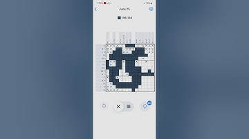 Nonogram.com Speedrun | 25th June 2022 | Completing Daily Challenge in 2 Minutes