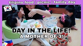 Day in the life | MOM OF 3 | KOREAN-FILIPINO FAMILY 🇰🇷❤ 🇵🇭