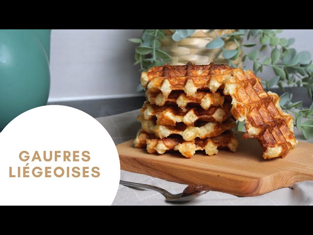 Gaufres liégeoises - Recette i-Cook'in