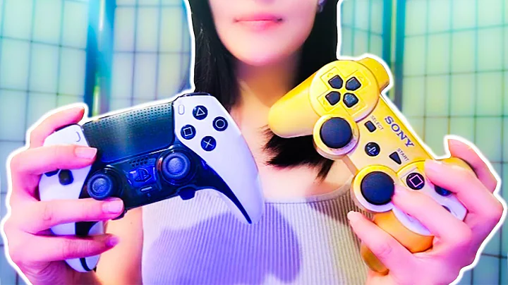 Best PlayStation Controller Sounds: PS3 vs PS5 Edge 🎮🌙 ASMR (1 hour) - For Sleep, Relaxation