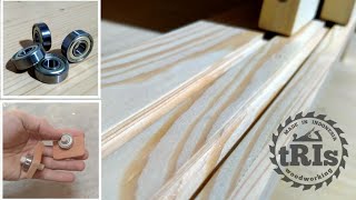 DIY Sliding Door Cabinet || Woodworking