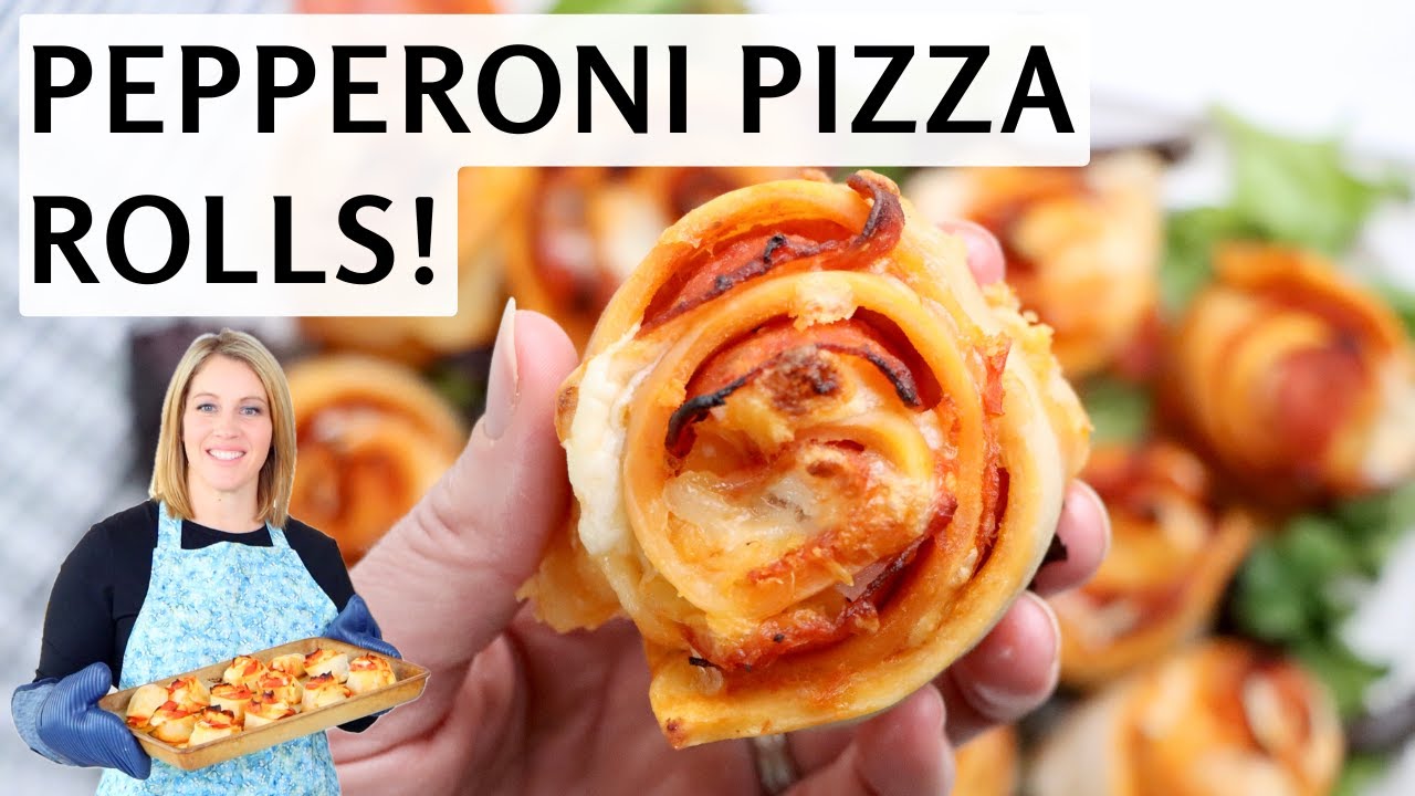 Пицца-роллы из закваски с пепперони | Приготовлено с нуля и с сыром