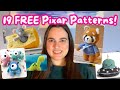 19 FREE Pixar-Inspired Amigurumi Patterns! 🌈 | Crochet Pattern Roundup
