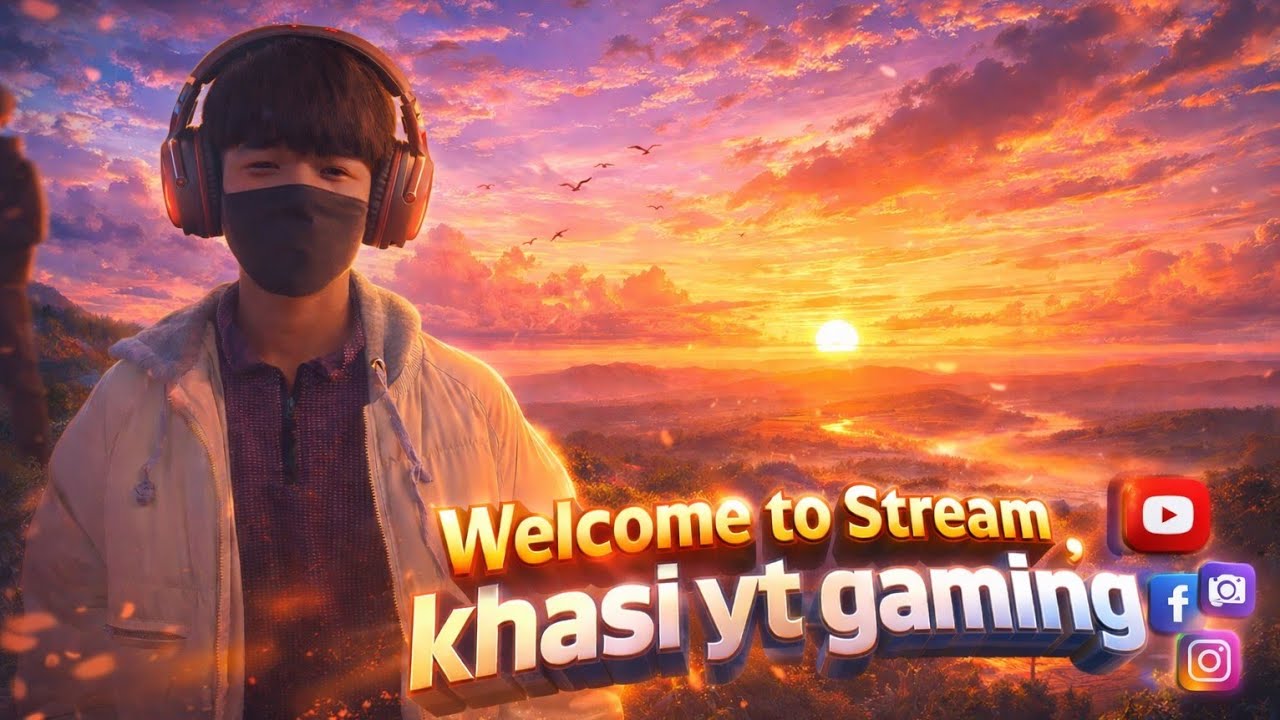 KHASI YT  GAMING is lives stream khasi players give away free reedem code