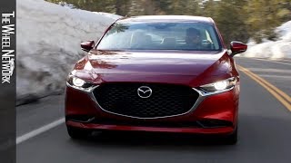 2019 Mazda 3 AWD Sedan | Soul Red | Driving, Exterior (US Spec