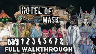 Hotel Of Mask Full Game DAY 1 2 3 4 5 6 7 8 Walkthrough screenshot 3