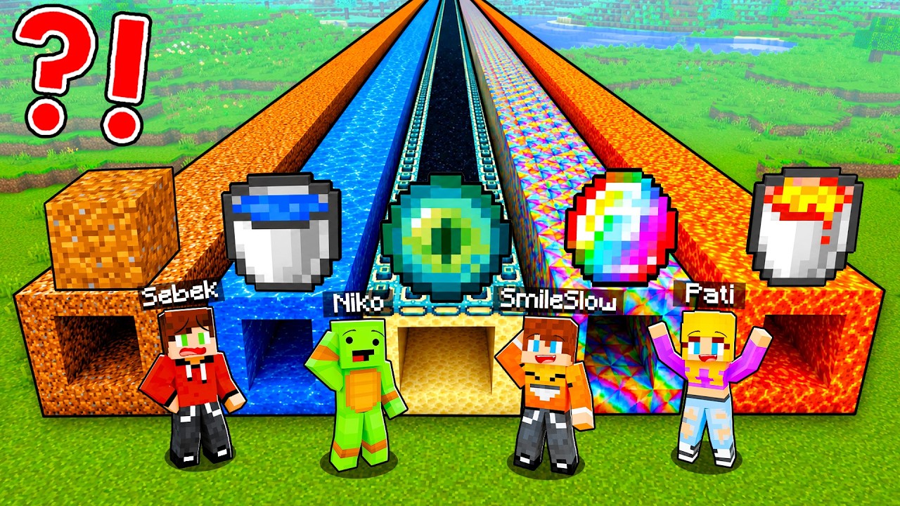 NIE WYBIERZ ZŁEGO TUNELU BO UMRZESZ w Minecraft!