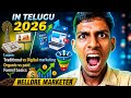 Digital Marketing Basics in Telugu 2026 | Traditional vs Digital Marketing | Organic vs Paid