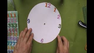 COMO HACER UN RELOJ DE PARED PARA LA OFICINA.