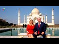 PM Benjamin Netanyahu and his wife Sara visited the Taj Mahal