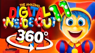 360° VR THE AMAZING DIGITAL INSIDE OUT 2 (CIRCUS) - THEME SONG (COVER) 11