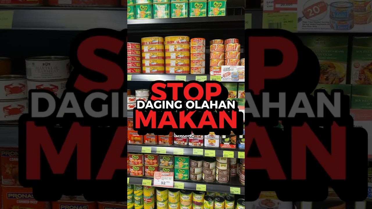 KATAKAN TIDAK PADA DAGING OLAHAN❗️❗️ 