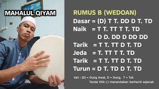 MAHALUL QIYAM || LEARNING HADROH FLYING STRIKES FORMULA/KEY B WEDOAN