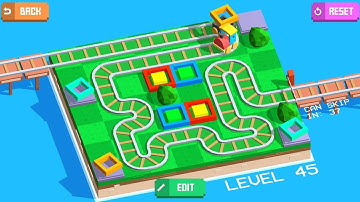 Train Simulator Maze - Classic Make Puzzle Game - Android Gameplay #1711