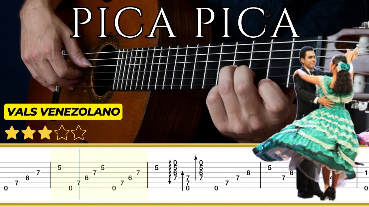 Pica Tutorial PICA PICA 🎸 La Partida/Quiero Ser Tu Sombra || Tutorial para Guitarra ...