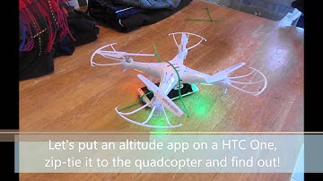 How high can a Syma X5C-1 fly...?